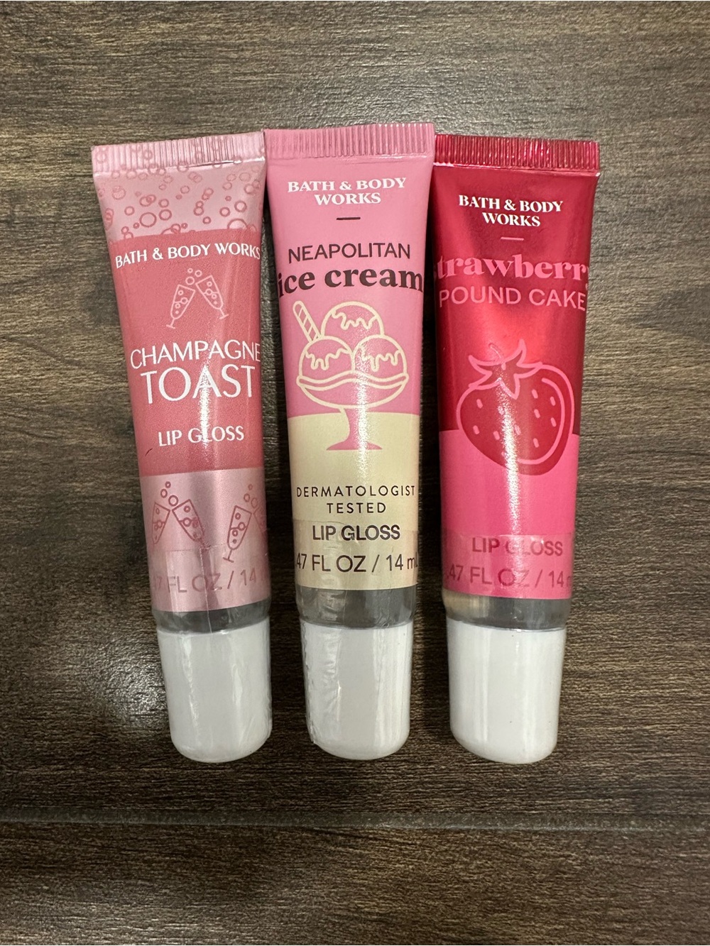 Bath & Body Works Sweet Treat Lip Gloss Trio